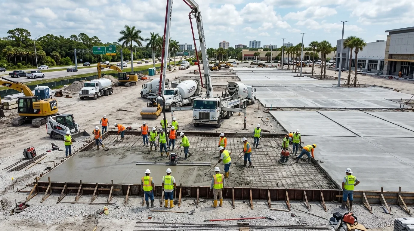 Commercial Concrete Services for Businesses in Manatee County