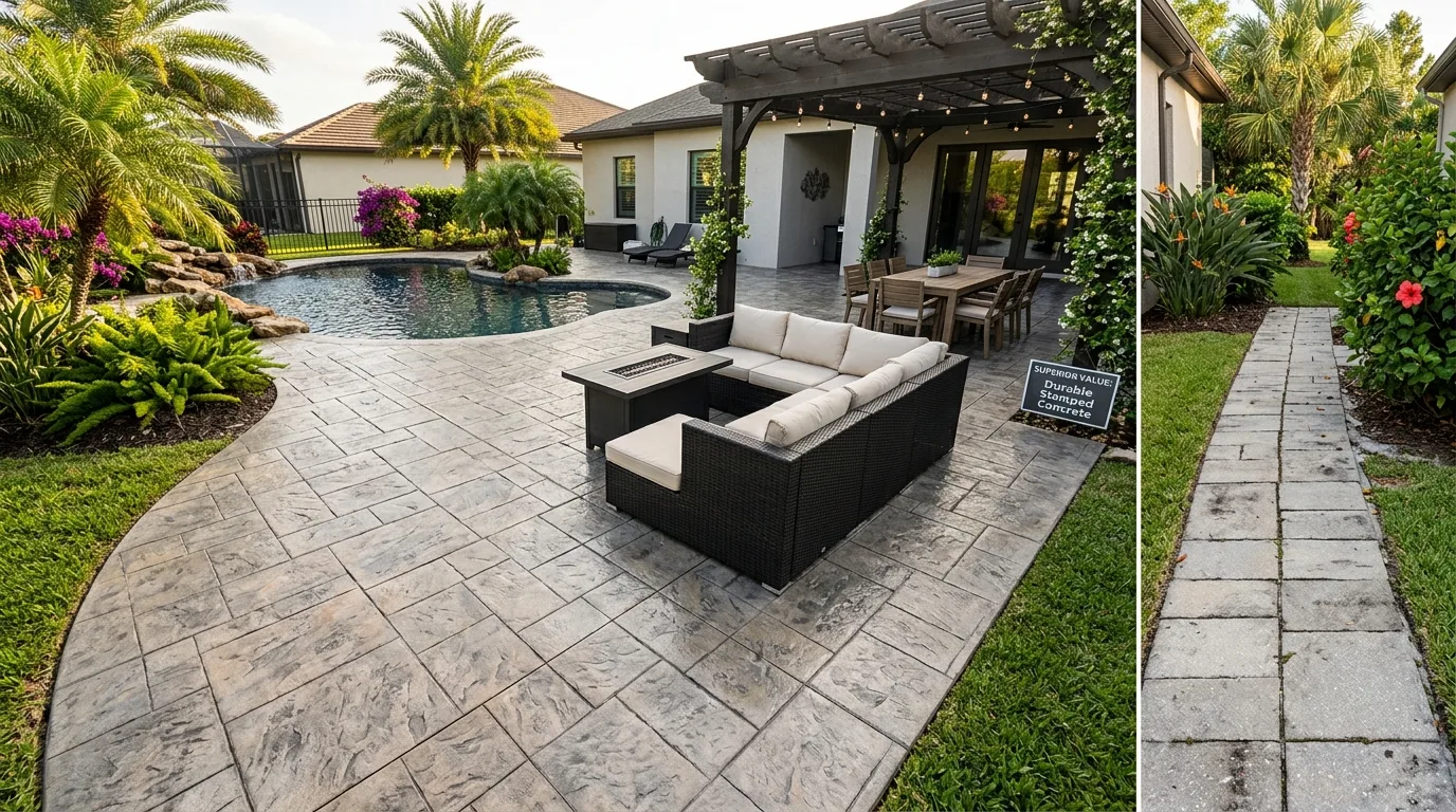 Concrete Patio vs Pavers: Which Is Right for Your Yard?