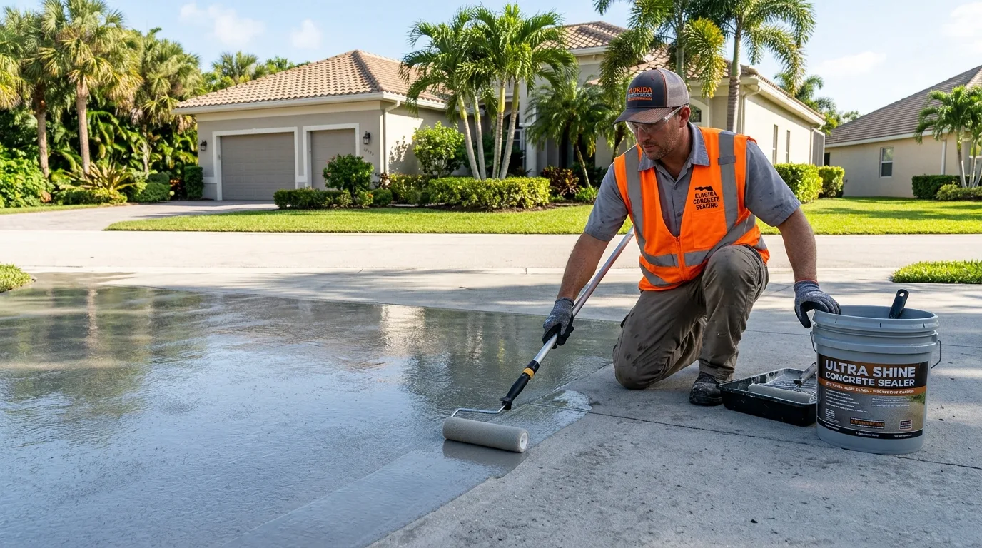 Why Concrete Sealing Is Essential in Florida's Heat and Rain