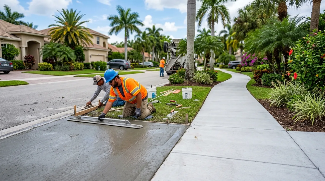 Concrete Sidewalk Installation Guide for University Park Homeowners