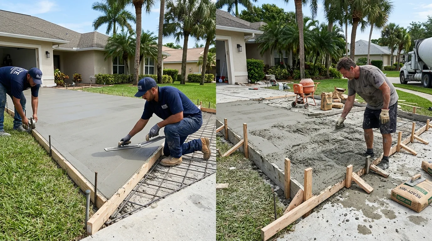 DIY vs Professional Concrete Work: When to Call an Expert