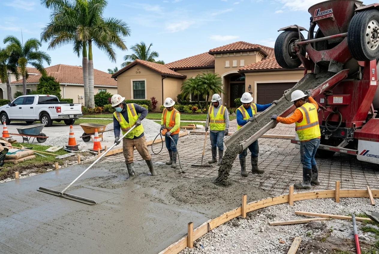 How to Protect Concrete from Florida's Heat, Humidity, and Rain